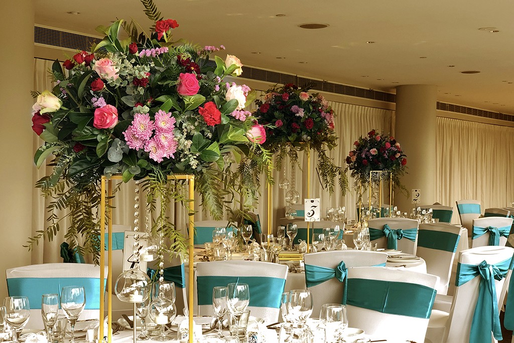 Wedding Flower Centrepieces